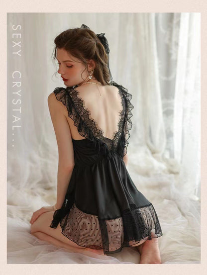 Sheer Lace Chemise