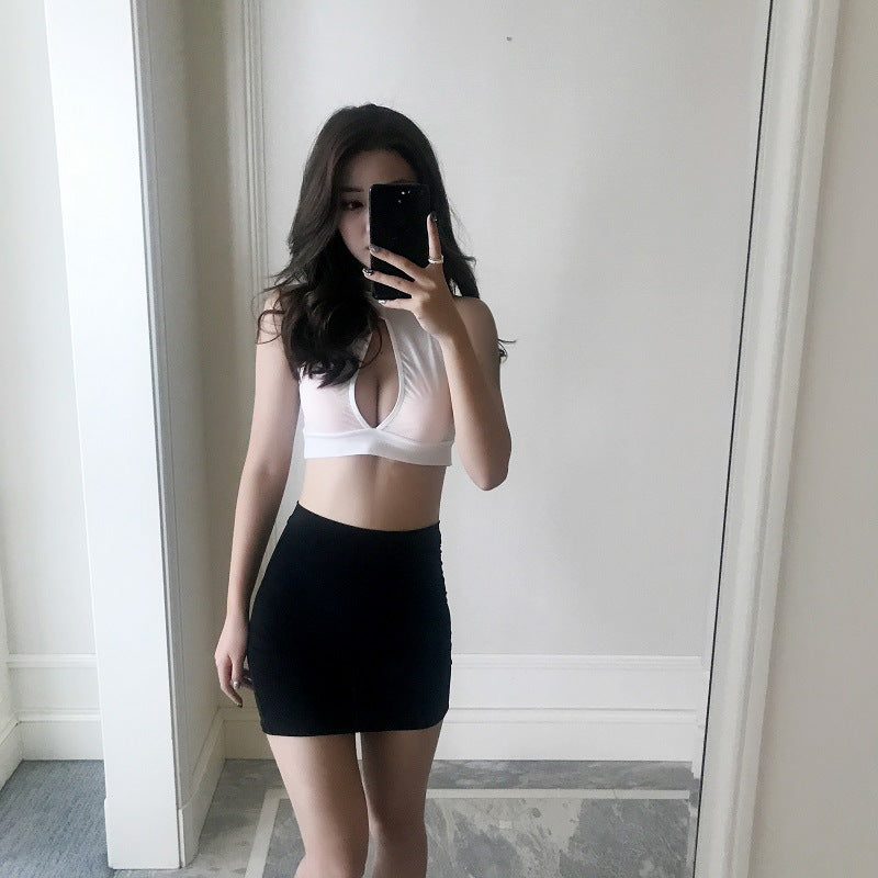Open-Back Maid Apron