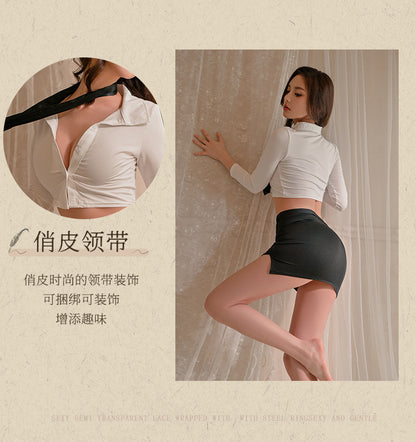 Secretary Blouse Set