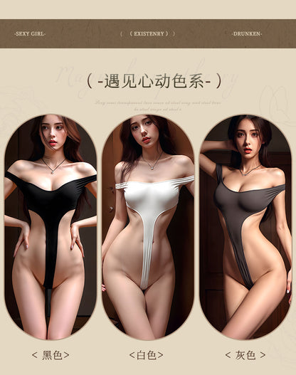 Open Crotch Teddy Set