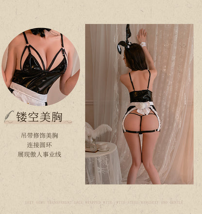 Bunny Latex Costume Set 