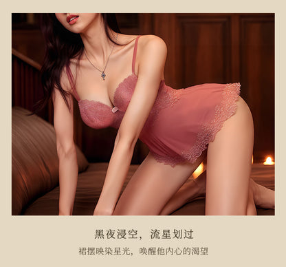 Push-up Lace Chemise