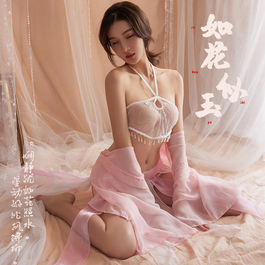 Pearl Fringe Bustier