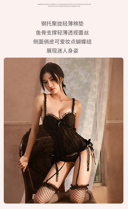 High-Slit Qipao Dress