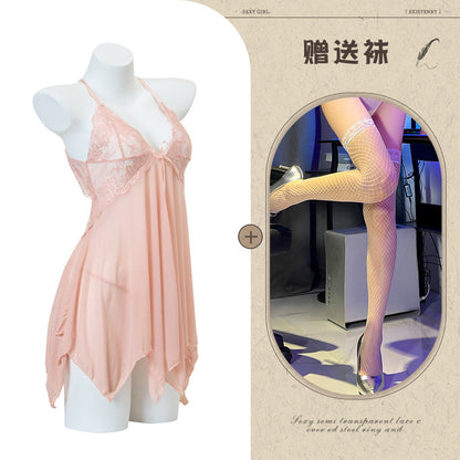 Mesh See-through Dress