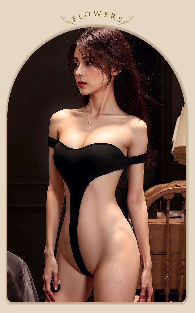 Open Crotch Teddy Set