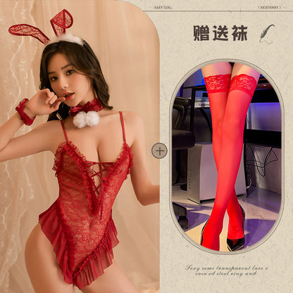 Bunny Sheer Bodysuit 