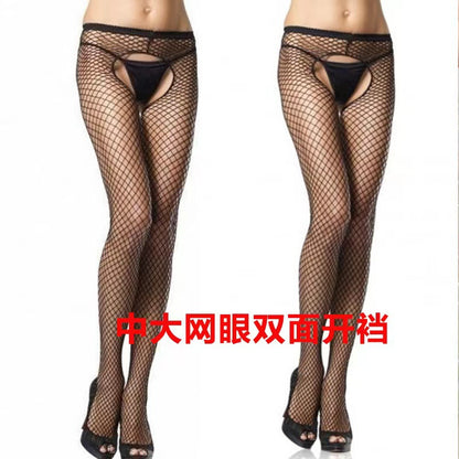 Open Crotch Stockings