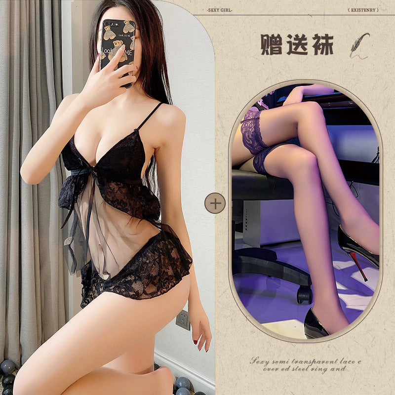 Open Crotch Nightdress