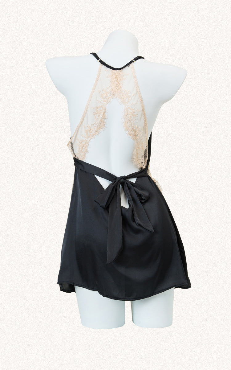 Silk Slit Nightdress