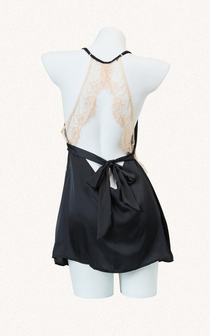 Silk Slit Nightdress