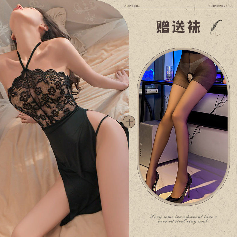 High-Slit Nightdress