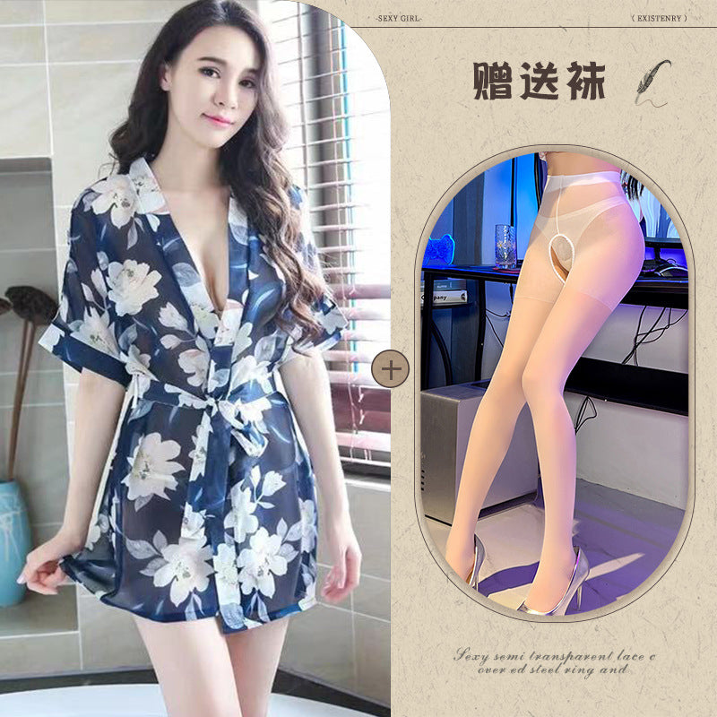 Chiffon Robe Set