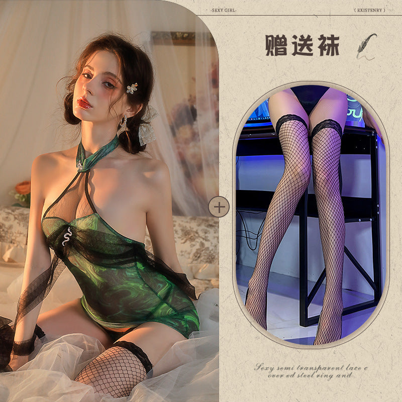 Sheer Robe & Bikini Set