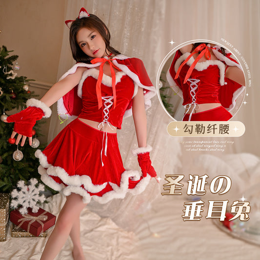 Bunny Cape Christmas Costume