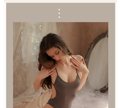 Open Crotch Swimsuit