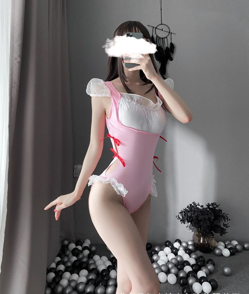 Maid Apron Jumpsuit