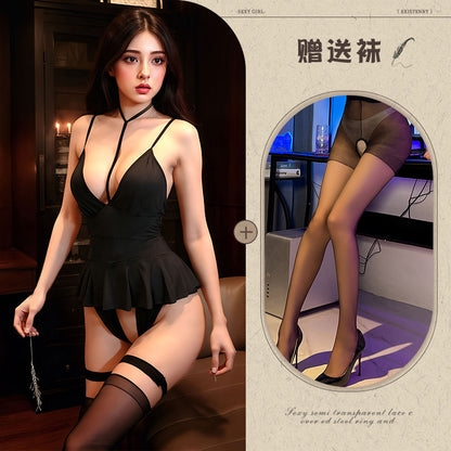 Open Crotch Playsuit