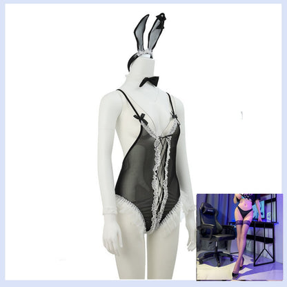 Bunny Open Crotch Set 
