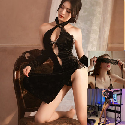 High Slit Qipao Lingerie