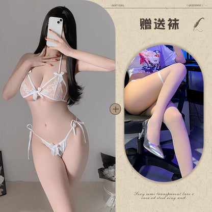 Silk Slit Nightdress