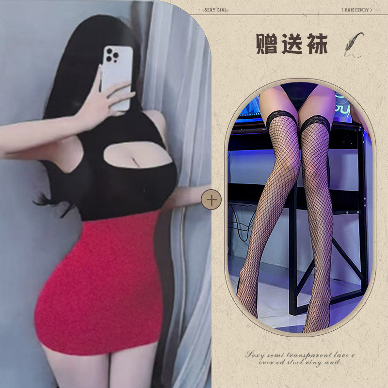 Secretary Bodysuit Lingerie Set