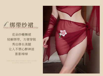 Purple Fishnet Catsuit