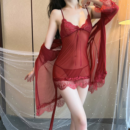 Lace Three-Piece Set