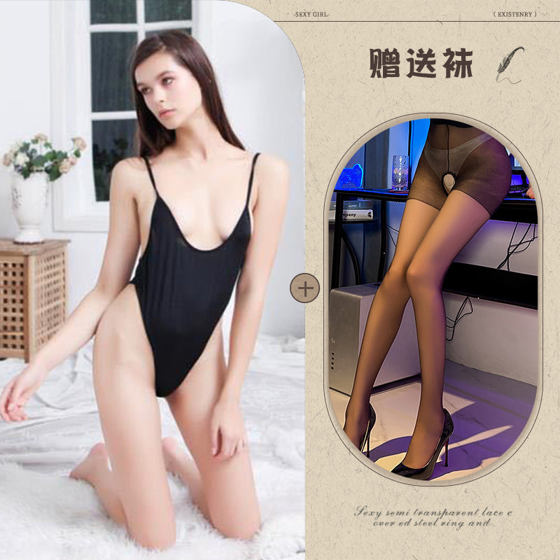 Sheer Swimsuit Teddy