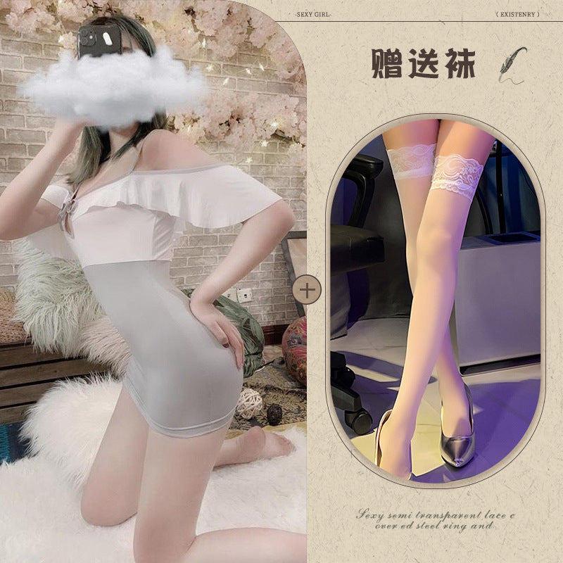 Silk Secretary Dress