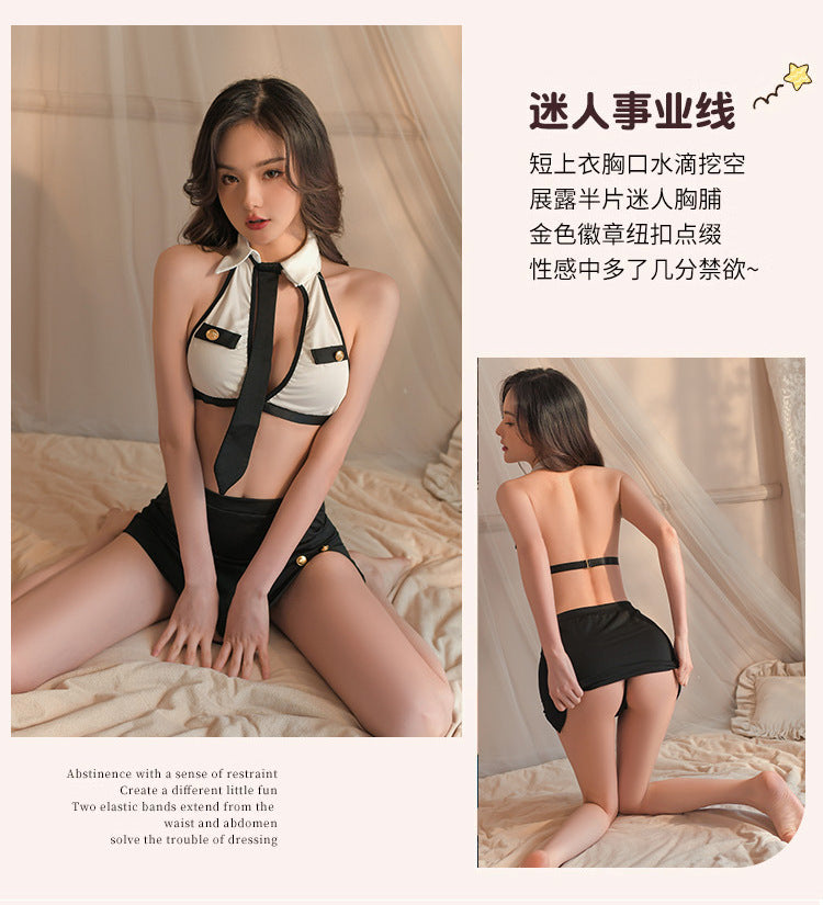 Sheer Secretary Dress