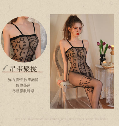 Tearable Open-Crotch Catsuit