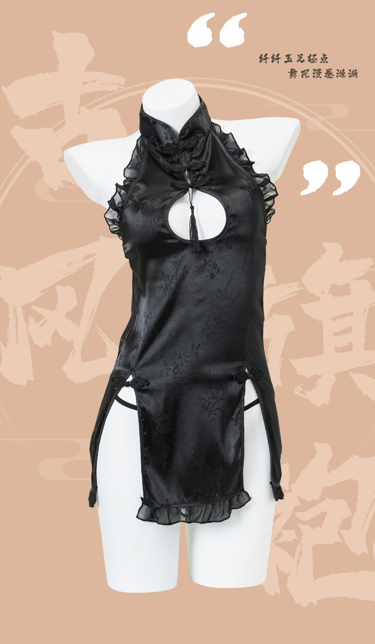 Sheer Qipao Lingerie