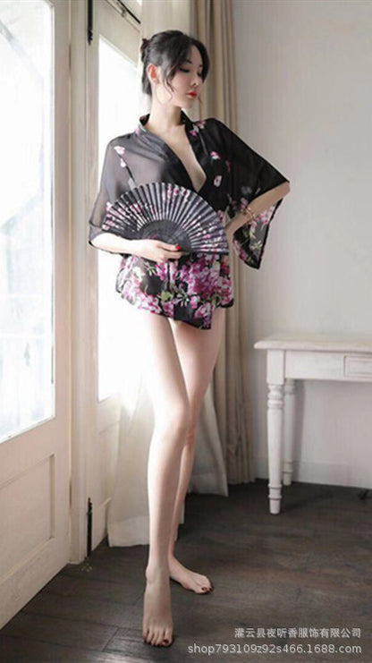 Floral Kimono Set
