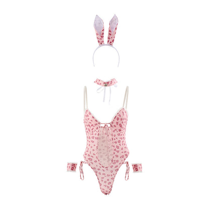 Open Crotch Bunny Set