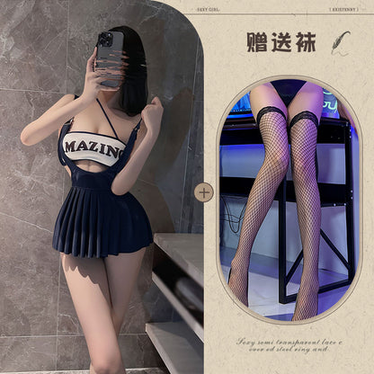 Strapless School Dress