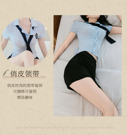 Cop Role Play Lingerie Set