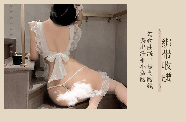 Maid Lace Apron Costume