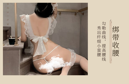 Maid Lace Apron Costume