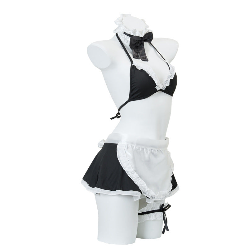 Maid Open Crotch Set