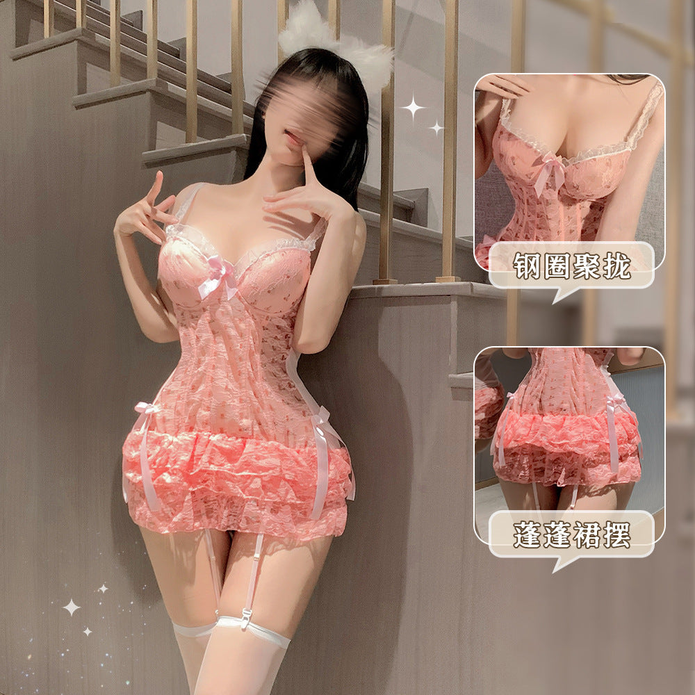 Plus Size Fishnet Teddy