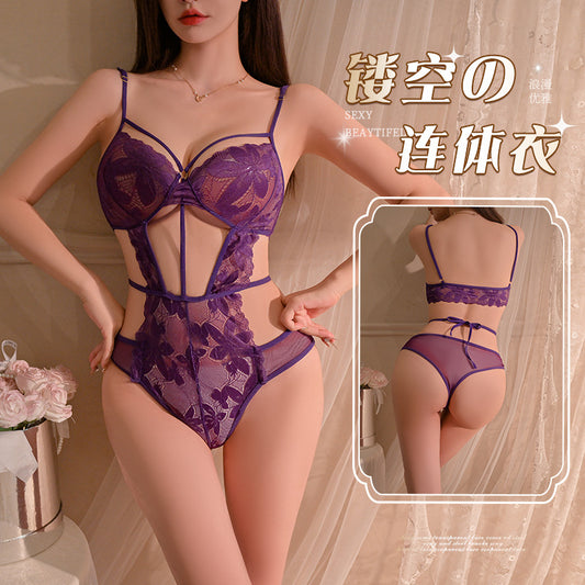 Purple Sheer Teddy