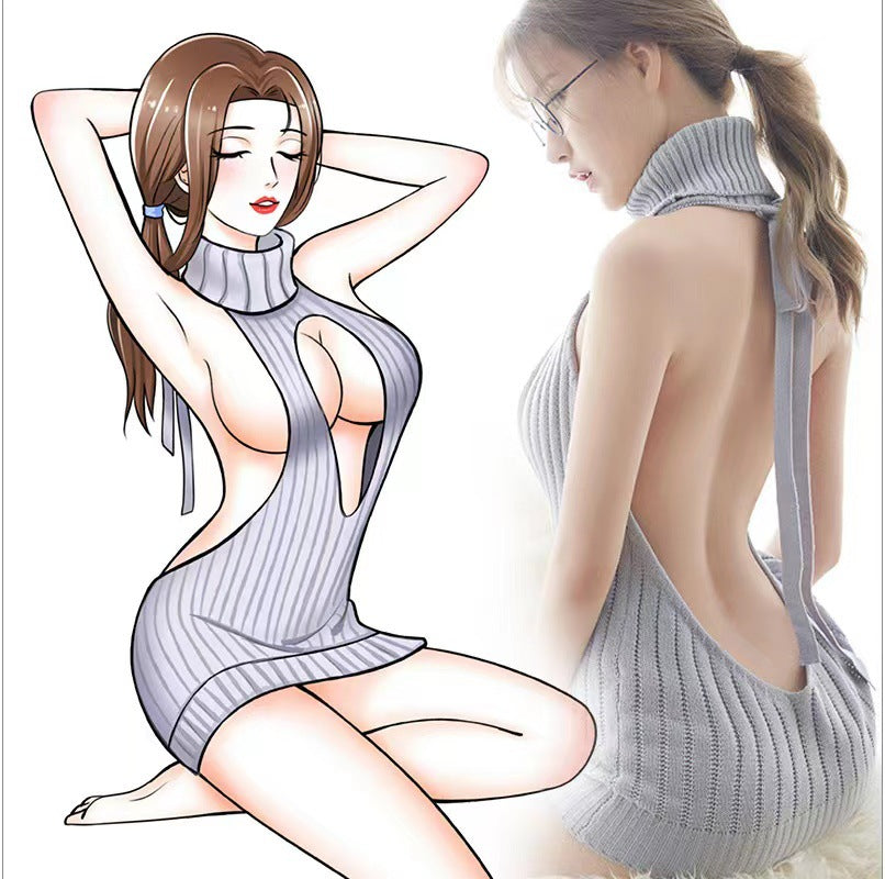 Knit Lingerie Dress
