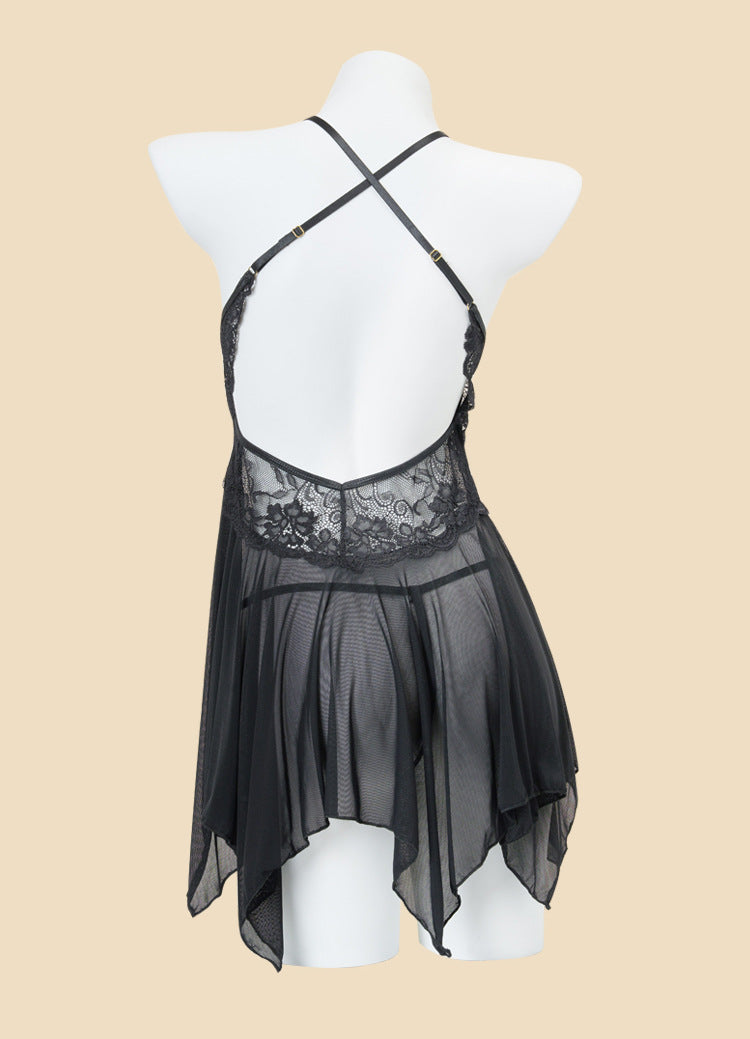 Mesh See-through Dress