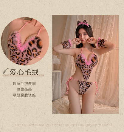 Leopard Print Onesie