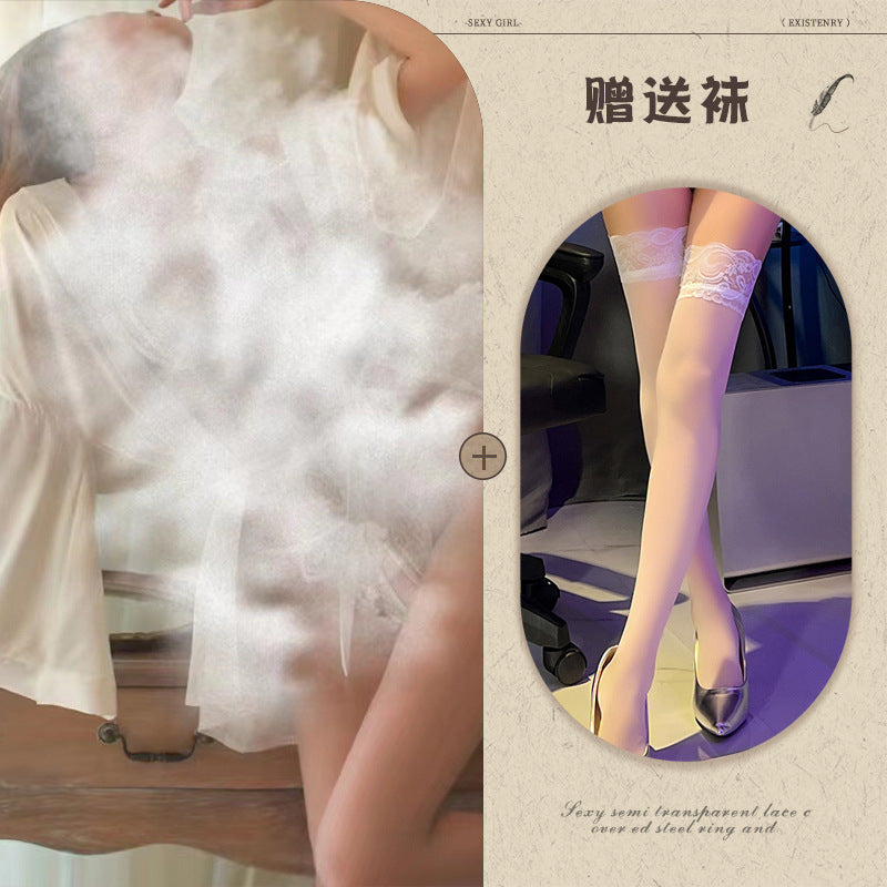 Lace Cut-out Bodysuit