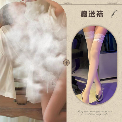 Lace Cut-out Bodysuit