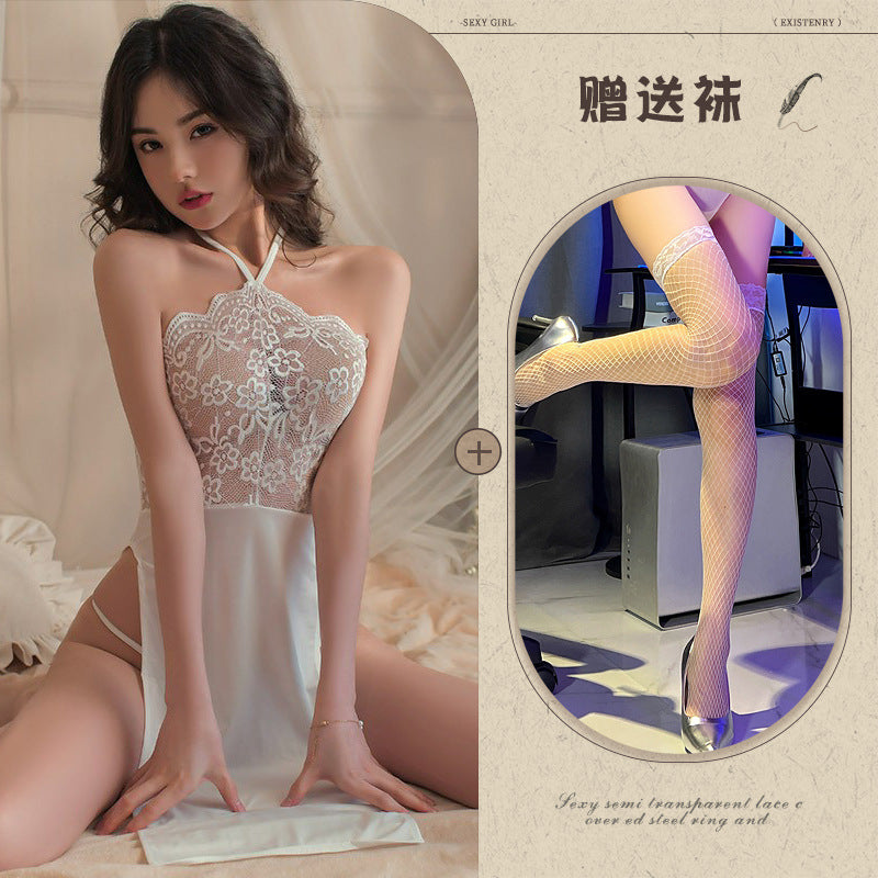 High-Slit Nightdress