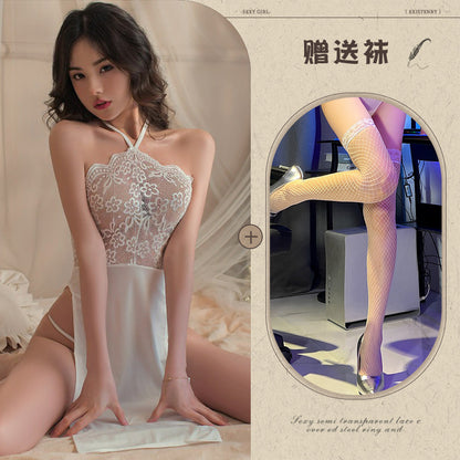 High-Slit Nightdress