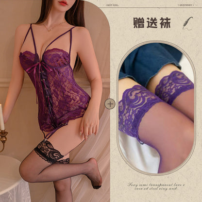 Sheer Corset Bodysuit